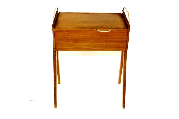 Swedish Beech Nightstand, 1960s-GEK-947460