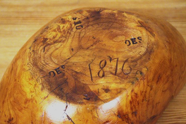 Swedish Birch Burl Bowl, 1876-UDU-1808131