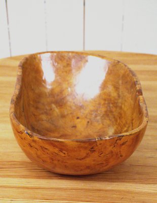 Swedish Birch Burl Bowl, 1876-UDU-1808131