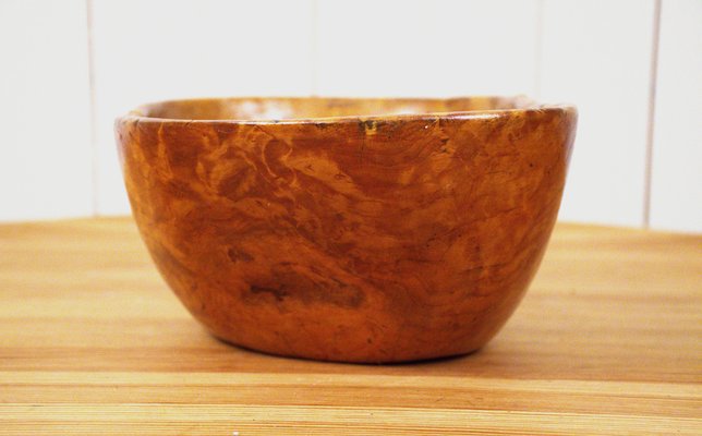 Swedish Birch Burl Bowl, 1876-UDU-1808131