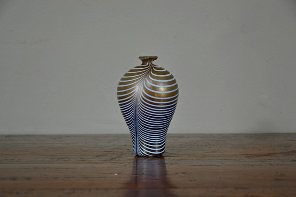 Swedish Blown Glass Vase by Bertil Vallien for Kosta Boda, 1960s-QZZ-800688