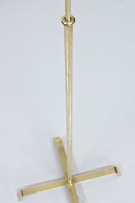 Swedish Brass Floor Lamp from Böhlmarks, 1940s-TM-595096