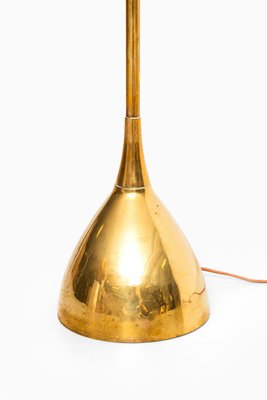 Swedish Brass Floor Lamp from Stilarmatur, 1950s-SC-587118