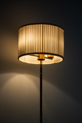 Swedish Brass Floor Lamp from Stilarmatur, 1950s-SC-587118