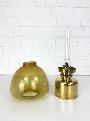 Swedish brass Oil Light by Hans-Agne Jakobsson for AB Markaryd, 1960s-ZM-1749568