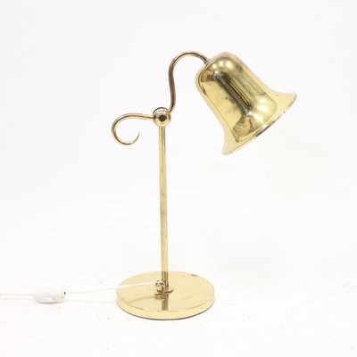 Swedish Brass Table Lamp from Tyringe Konsthantverk, 1970s-KQ-1286555