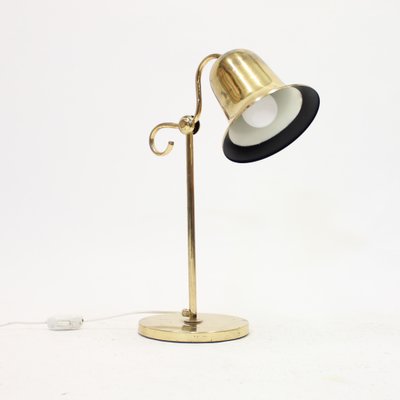 Swedish Brass Table Lamp from Tyringe Konsthantverk, 1970s-KQ-1286555