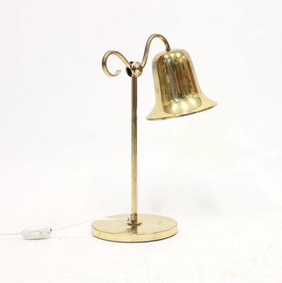 Swedish Brass Table Lamp from Tyringe Konsthantverk, 1970s-KQ-1286555