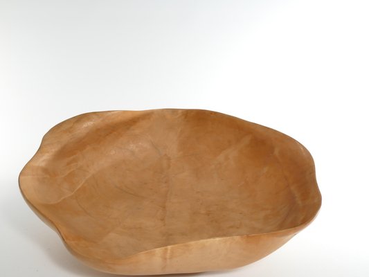 Swedish Burl Wood Bowl, 1980s-RUK-1758056