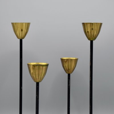 Swedish Candelholder by Gunnar Ander for Ystad Metal, 1950s-RNM-1386902