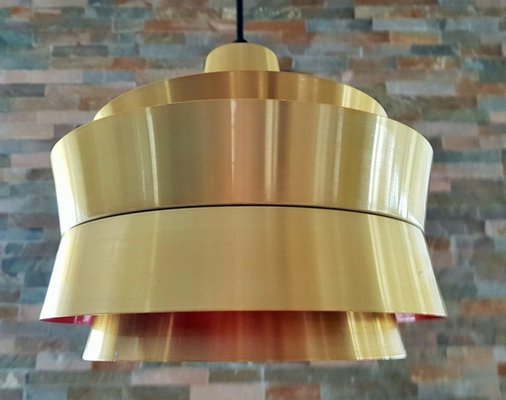 Swedish Ceiling Lamp by Carl Thore & Sigurd Lindkvist for Granhaga Metallindustri, 1960s-POM-556235