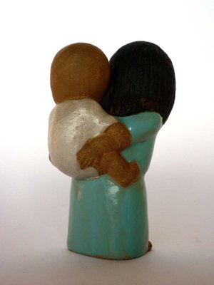 Swedish Ceramic Figures by Lisa Larson for Gustavsberg, 1960s, Set of 2-GKB-795900