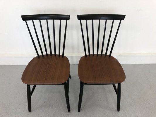 Swedish Chairs Teak by S. E. Fryklund for Hagafors, 1960s, Set of 2-JWH-1304240