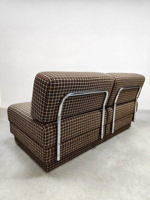 Swedish Convertible Daybed or Lounge Chairs with Side Table, 1980s, Set of 2-BW-1799765