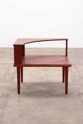 Swedish Corner Table in Teak by Alf Svensson and Yngvar Sandström-EZZ-1773303