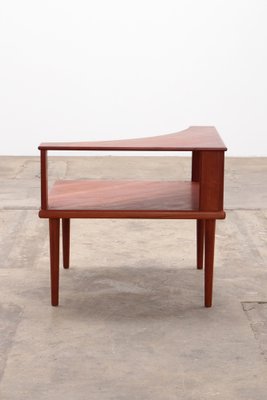 Swedish Corner Table in Teak by Alf Svensson and Yngvar Sandström-EZZ-1773303