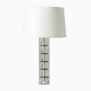 Swedish Crystal Table Lamp, 1960s-NL-749939