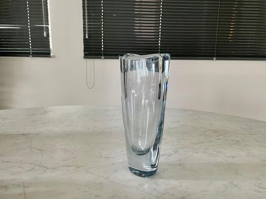 Swedish Crystal Vase from Orrefors, 1960s-GXL-919099