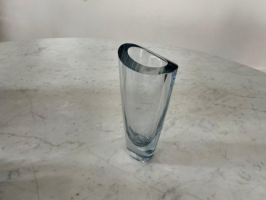 Swedish Crystal Vase from Orrefors, 1960s-GXL-919099