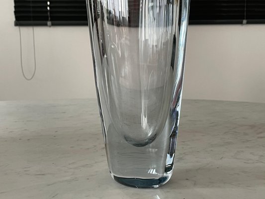 Swedish Crystal Vase from Orrefors, 1960s-GXL-919099