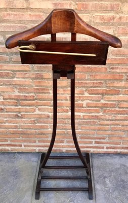 Swedish Dark Wood Valet, 1950s-NOU-830527