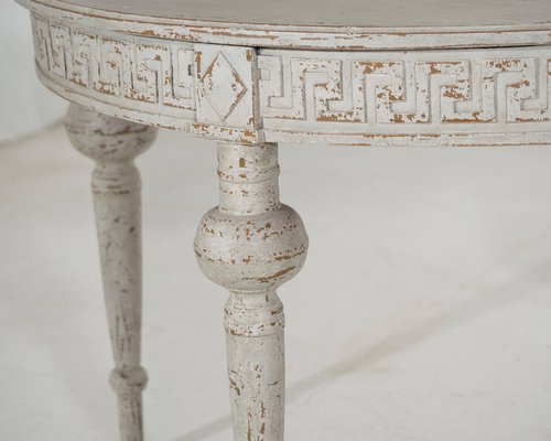 Swedish Demi-Lune Consoles Tables, 19th Century, Set of 2-SA-1789484