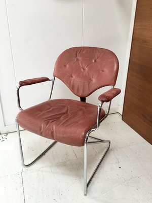 Swedish Desk Chair by Sam Larsson for Dux, 1970s-SU-887403