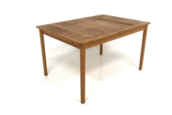 Swedish Dining Table in Oak, 1960-GEK-1765459