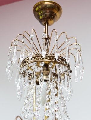 Swedish Empire Style Chandelier, 1950s-JWI-1763226