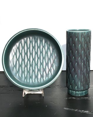 Swedish Eterna Vase by Gunnar Nylund for Rörstrand, 1960s-QFU-666373