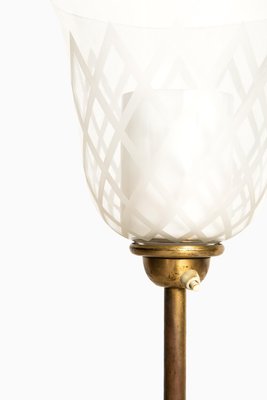 Swedish Floor Lamp by Bo Notini for Glössner & Co., 1940s-SC-587104