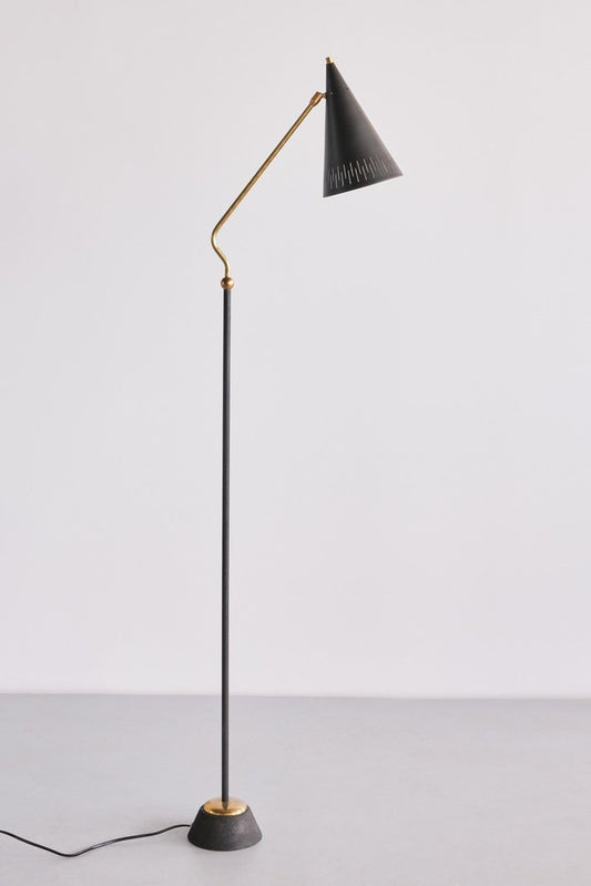 Swedish Floor Lamp by Svend Aage Holm Sørensen for Asea, 1950s