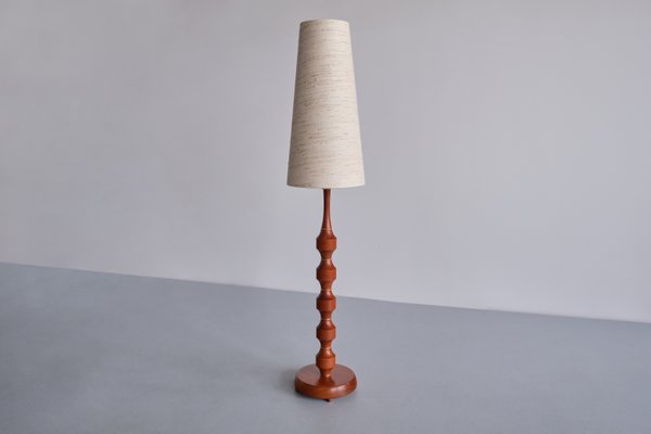 Swedish Floor Lamp in Teak from Möllers Armatur, 1950s-FMT-1784080