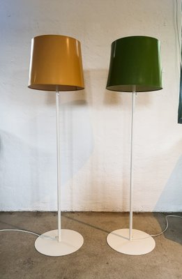 Swedish Floor Lamps by Uno & Östen Kristiansson for Luxus, 1970s, Set of 2-UYK-667478