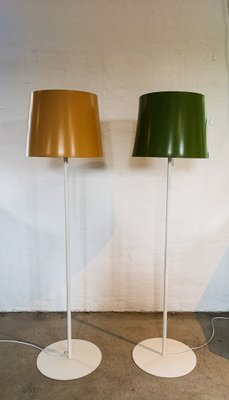 Swedish Floor Lamps by Uno & Östen Kristiansson for Luxus, 1970s, Set of 2-UYK-667478