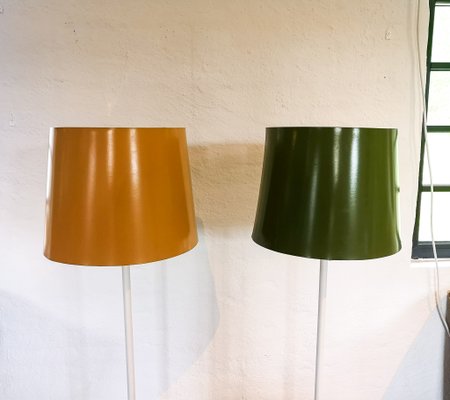 Swedish Floor Lamps by Uno & Östen Kristiansson for Luxus, 1970s, Set of 2-UYK-667478