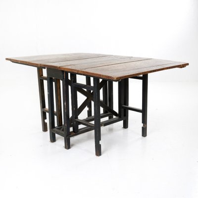 Swedish Folding Table, 1800s-VAP-1286405