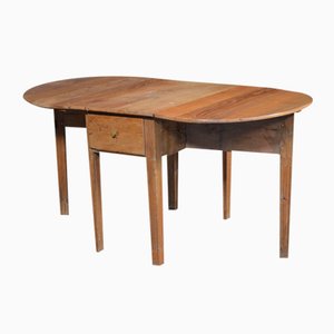 Swedish Folding Table in Oak, 1800s-VAP-1276919