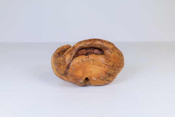 Swedish Folk Art Burl Bowl, 1960s-UYK-999421