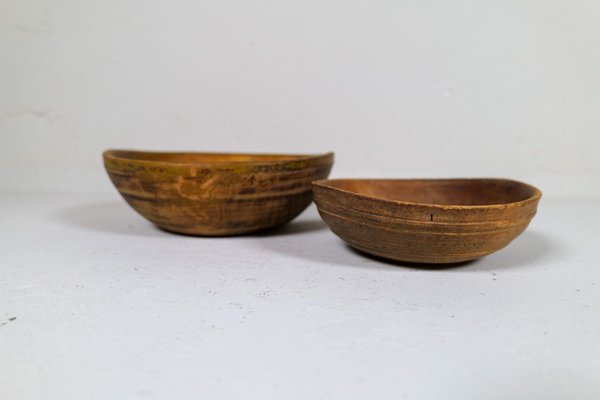 Swedish Folk Art Farmers Bowls, Set of 2-UYK-1793990