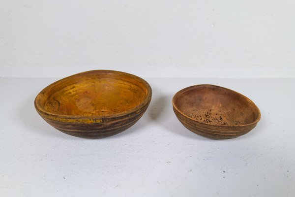 Swedish Folk Art Farmers Bowls, Set of 2-UYK-1793990