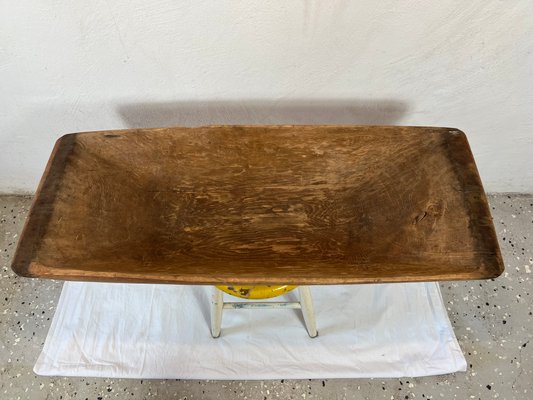 Swedish Folk Art Hand Carved Trough-IJL-1702729