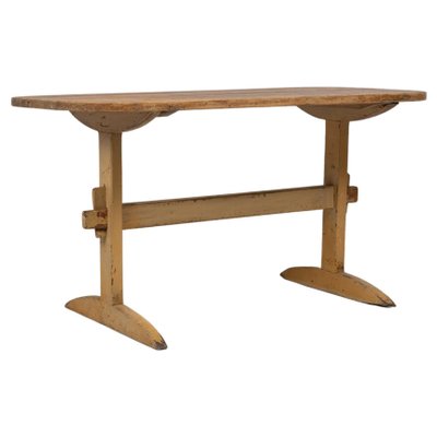 Swedish Folk Art Pine Dining Table-MJF-1350855