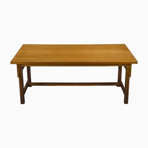 Swedish Freestanding Teak Architect Desk, 1960s-ZZH-1799052