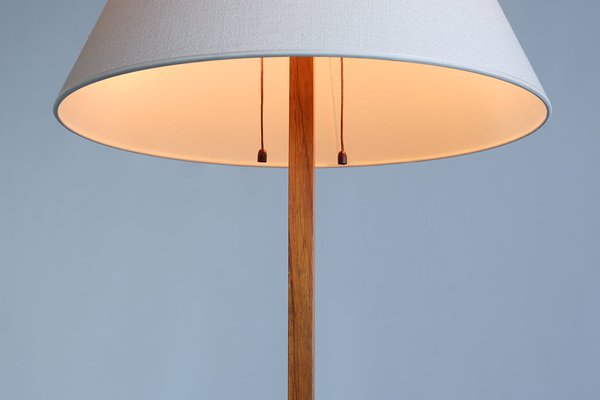 Swedish G35 Floor Lamp in Teak and Iron by Hans-Agne Jakobsson, 1960s-FMT-1373060