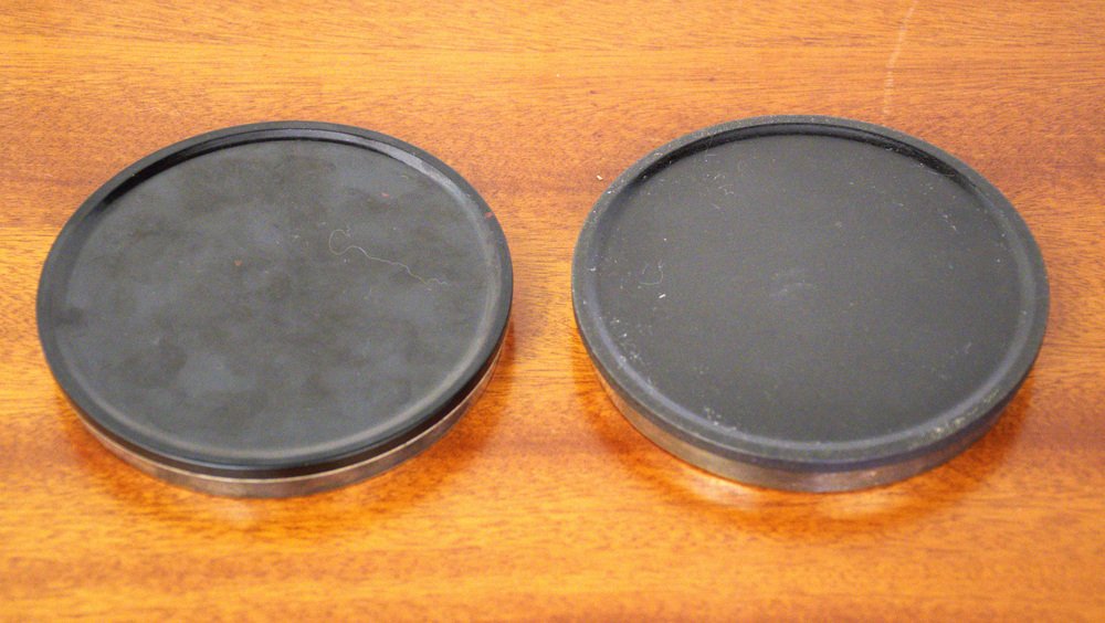 Swedish GAB Sterlingsilver and Bakelite Coasters, Made After Carl Milles "Play of the winds"