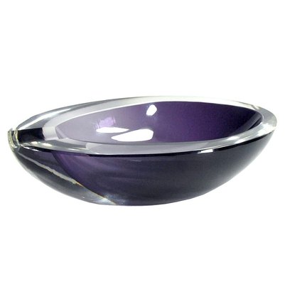 Swedish Glass Ashtray from Stromberg, 1960s-GIW-1823763