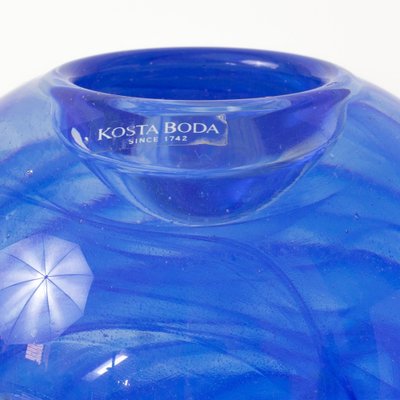 Swedish Glass Candleholder by Anna Ehrner for Kosta Boda-IXK-1354500