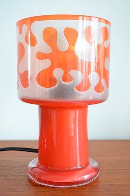 Swedish Glass Lamp by Ove Sandeberg for Kosta Boda, 1960s-OV-1003611