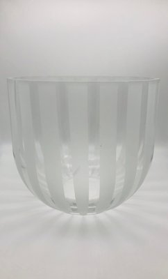 Swedish Glass Vase, 1950s-OLY-823177